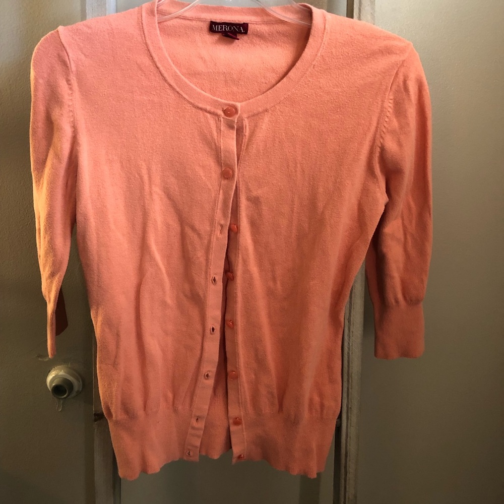 3/4 length cardigan